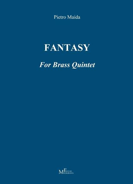 Fantasy for brass quintet - Pietro Maida - copertina