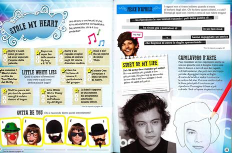 One Direction. Tattoo activity book. Unofficial and unauthorised - 5