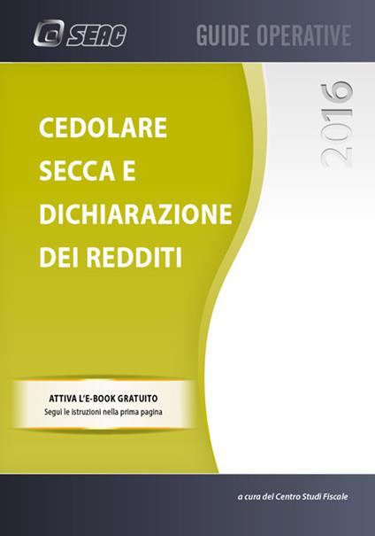 Cedolare secca e dichiarazione dei redditi - copertina