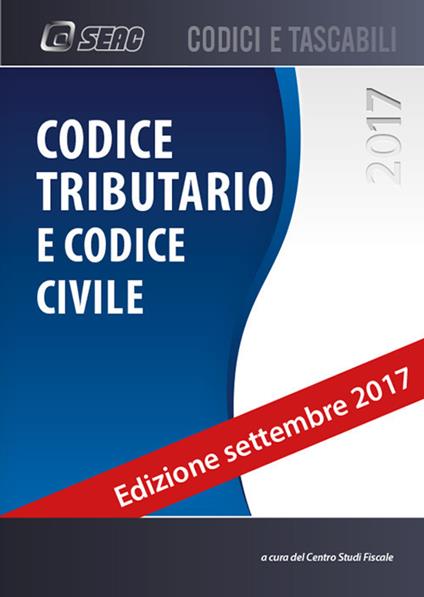 Codice tributario e codice civile - copertina