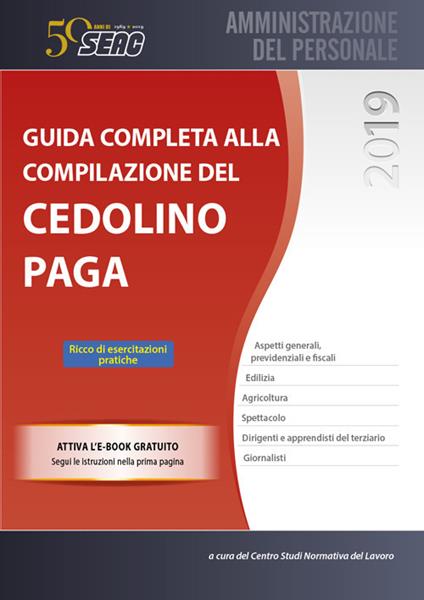 Guida completa alla compilazione del cedolino paga - copertina