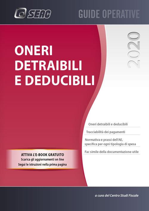 Oneri detraibili e deducibili. Con Contenuto digitale per download e accesso on line - copertina