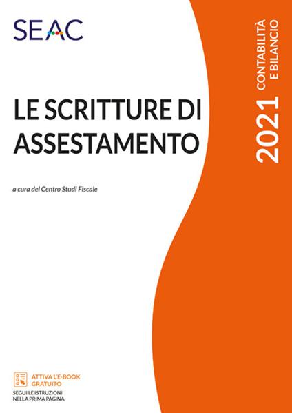 Le scritture di assestamento - copertina