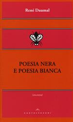 Poesia nera e poesia bianca