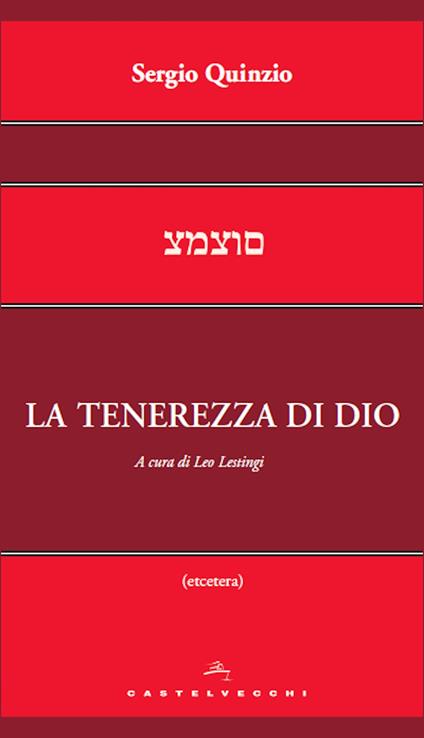 La tenerezza di Dio - Sergio Quinzio,Leo Lestingi - ebook