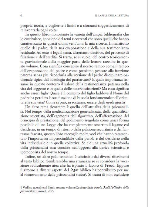 Il lapsus della lettura. Leggere i libri degli altri - Massimo Recalcati - 3