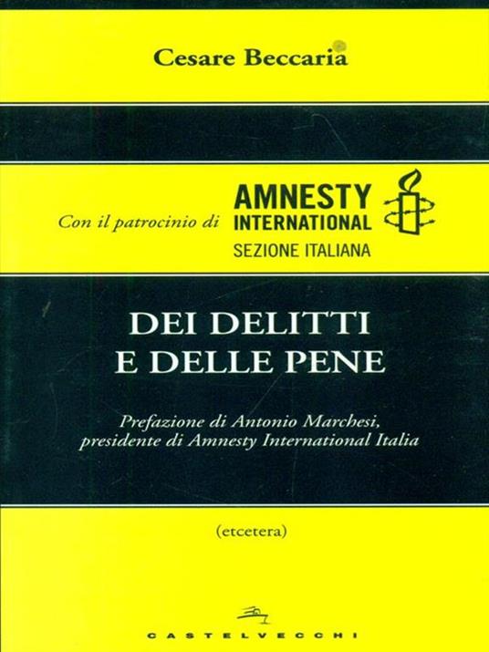 Dei delitti e delle pene - Cesare Beccaria - 5