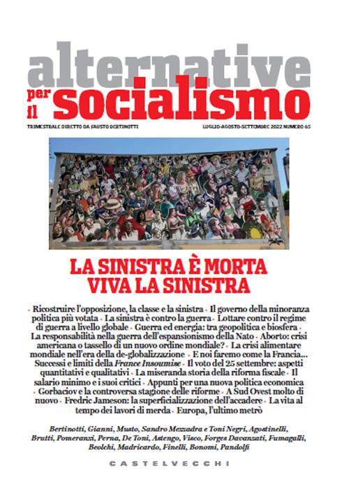 Alternative per il socialismo. Vol. 65 - copertina