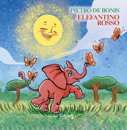 Elefantino rosso - Pietro De Bonis - copertina