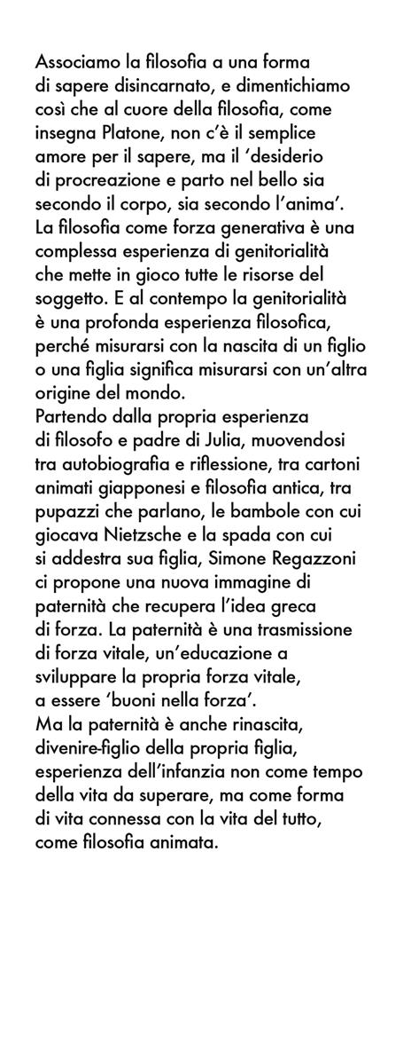 Mia figlia, la filosofia - Simone Regazzoni - 2