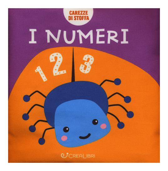 I numeri. Carezze di stoffa. Ediz. a colori - copertina