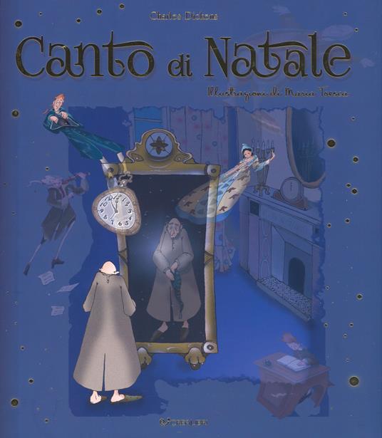 Canto di Natale. Ediz. a colori - Charles Dickens - copertina