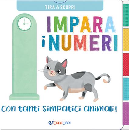 Impara i numeri con tanti simpatici animali. Ediz. a colori - copertina