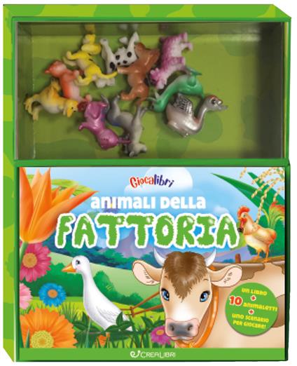 Gli animali della fattoria. Ediz. illustrata. Con gadget - copertina