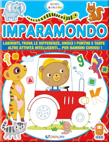 Imparamondo. Gioco & coloro. Ediz. illustrata - Stephanie Evans,Elizabeth Golding - copertina