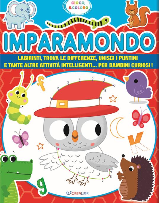 Imparamondo. Gioco & coloro. Ediz. illustrata - Stephanie Evans,Elizabeth Golding - copertina