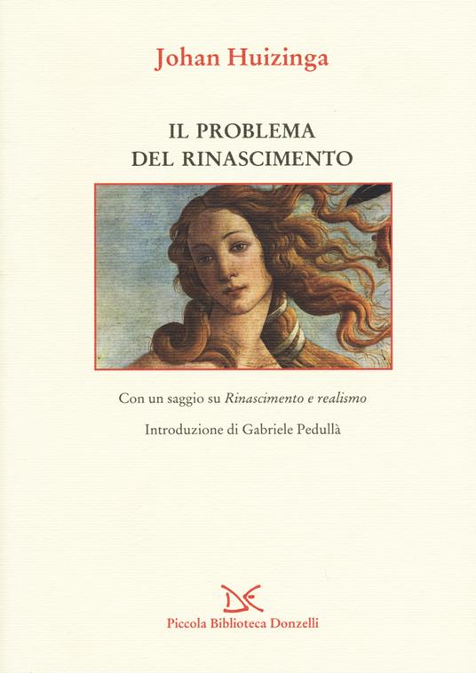 Il problema del Rinascimento - Johan Huizinga - copertina