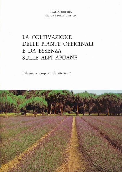 La coltivazione delle piante officinali e da essenza sulle Alpi Apuane. Indagine e proposte di intervento - Boris Giannaccini - copertina