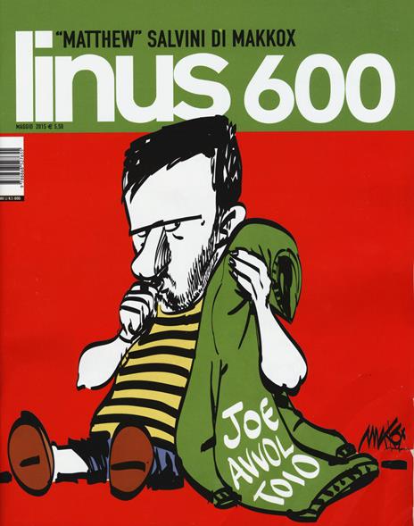 Linus (Rivista). Maggio 2015 - copertina