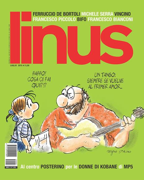 Linus (2015). Vol. 7 - copertina