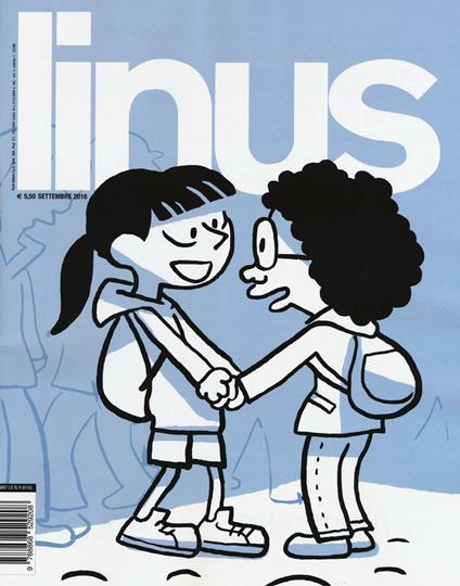 Linus (Rivista). Settembre 2016 - copertina