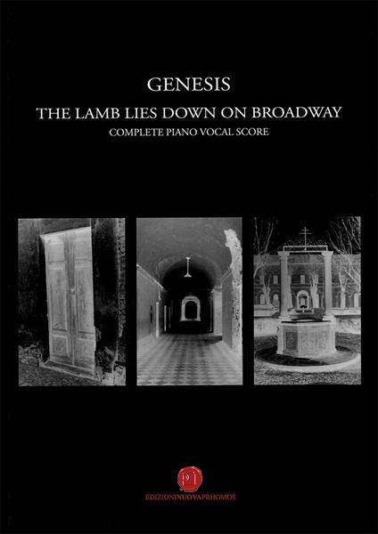 Genesis. The Lamb lies down on Broadway. Piano vocal score - copertina