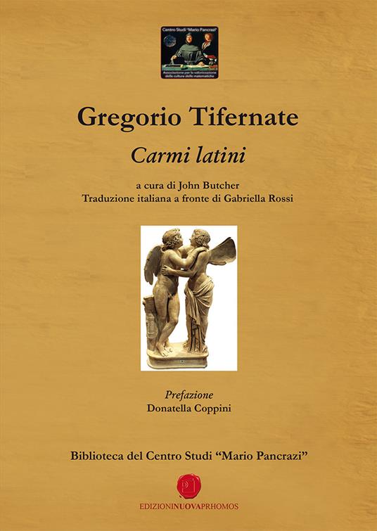 Carmi latini. Testo latino a fronte - Gregorio Tifernate - copertina