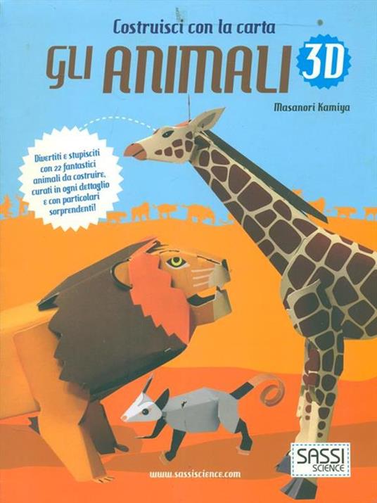 Gli animali 3D - Masanori Kamiya - 3