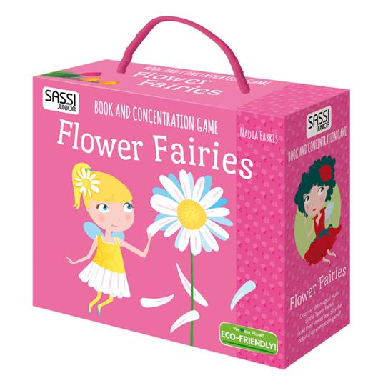 Flower fairies. Book and concentration game. Con gadget - Nadia Fabris -  Libro - Sassi - Sassi junior