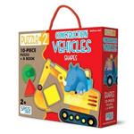 Construction vehicles. Shapes. Libro puzzle gigante. Ediz. illustrata. Con puzzle