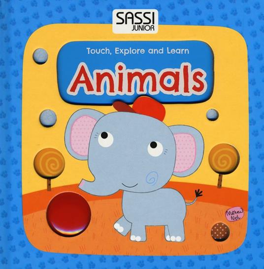 Animals. Touch, explore and learn - Mathew Neil - copertina