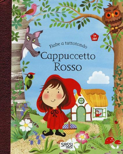 Cappuccetto Rosso. Fiabe a tuttotondo. Ediz. a colori - Elizabeth Golding - copertina