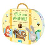 Il bus degli animali. Puzzle in viaggio. Ediz. a colori. Con puzzle