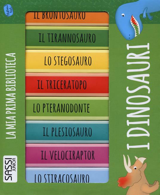 I dinosauri. La mia prima biblioteca - Mathew Neil - copertina