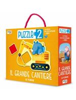 Le forme. Il grande cantiere. Puzzle 2. Ediz. a colori. Con puzzle