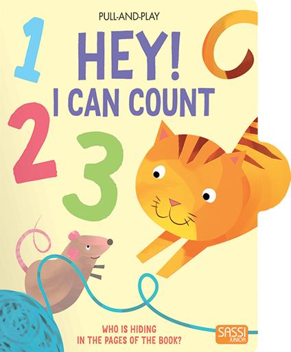 Hey! I can count. Pull and play. Ediz. illustrata - Mathew Neil - copertina