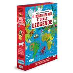 Il mondo dei miti e delle leggende. Viaggia, conosci, esplora. Ediz. a colori. Con puzzle