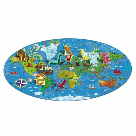 The world of myths and legends. Travel, learn and explore. Ediz. a colori. Con puzzle - Matteo Gaule,Valentina Facci - 3