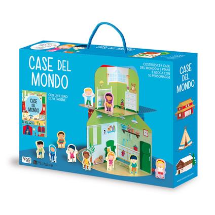 Case del mondo. Ediz. a colori. Con gadget - Irena Trevisan,Matteo Gaule - copertina