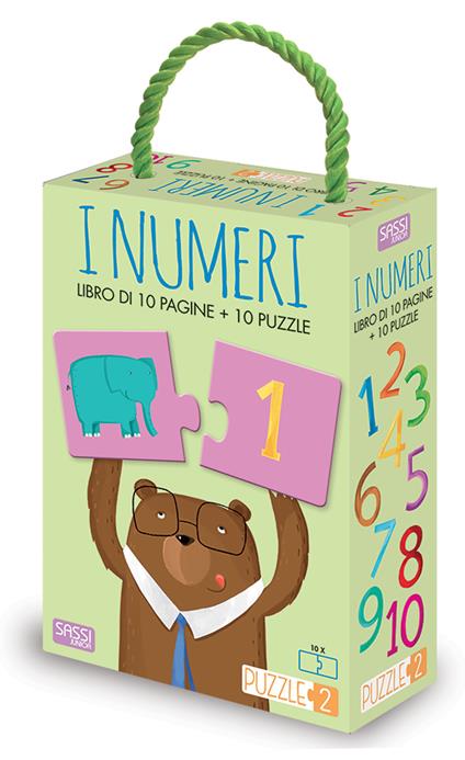 I numeri. Puzzle 2. Ediz. a colori. Con puzzle - Matteo Gaule - copertina