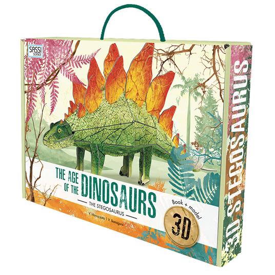 The age of the dinosaurs. 3D stegosaurus. Ediz. a colori. Con Giocattolo - Valentina Bonaguro - copertina