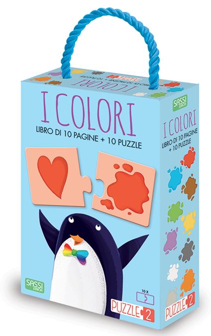 I colori. Puzzle 2. Ediz. a colori. Con puzzle - Matteo Gaule,Ester Tomè - copertina