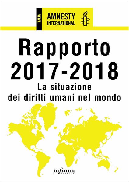 Amnesty International. Rapporto 2017-2018. La situazione dei diritti umani nel mondo - copertina