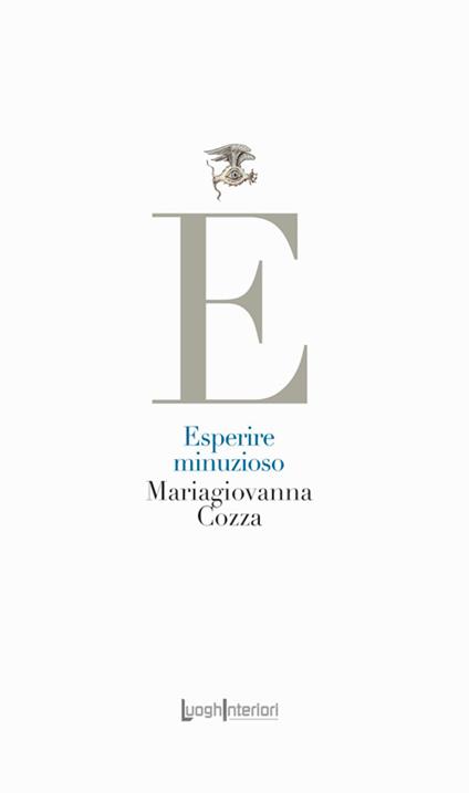 Esperire minuzioso - Mariagiovanna Cozza - copertina