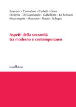 Aspetti della sovranità tra moderno e contemporaneo