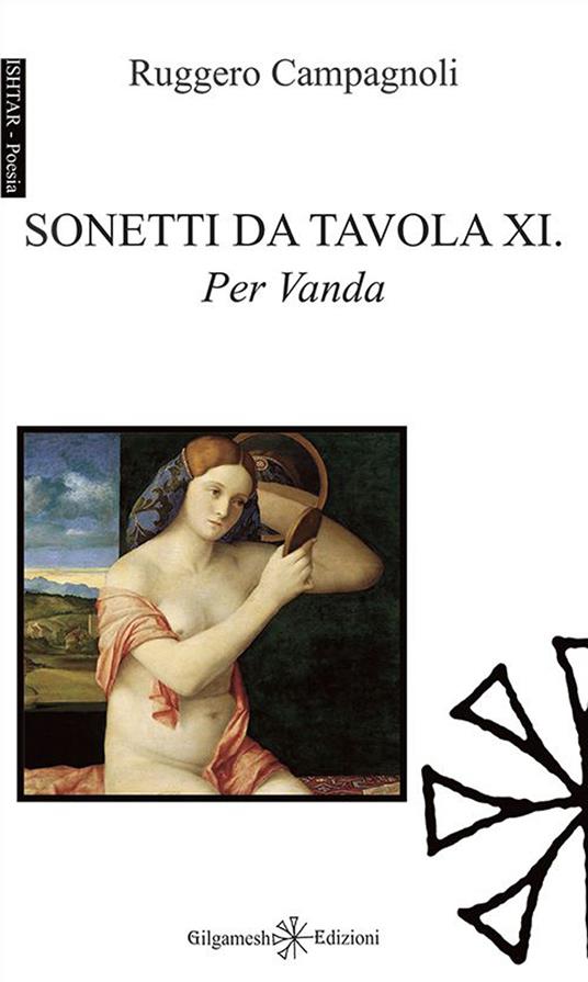 Sonetti da tavola XI. Per Vanda - Ruggero Campagnoli - copertina