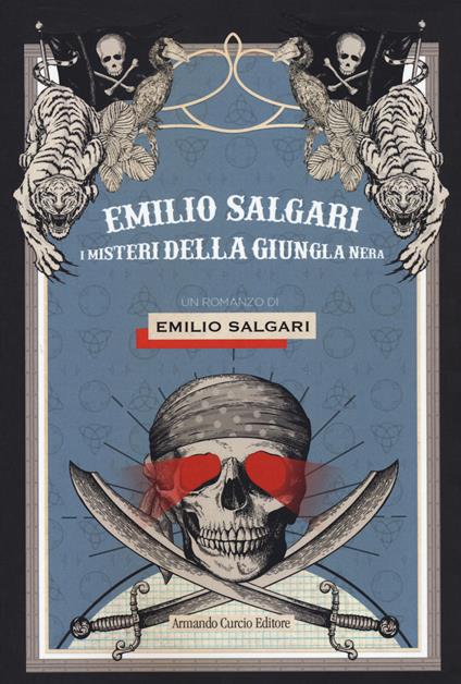 I misteri della jungla nera - Emilio Salgari - copertina