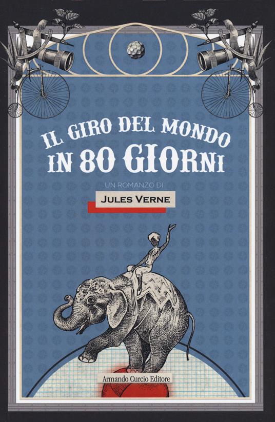 Il giro del mondo in 80 giorni - Jules Verne - copertina