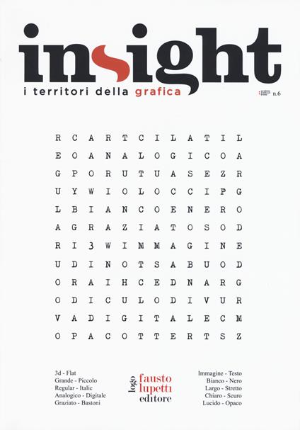 Insight. I territori della grafica. Vol. 6 - copertina