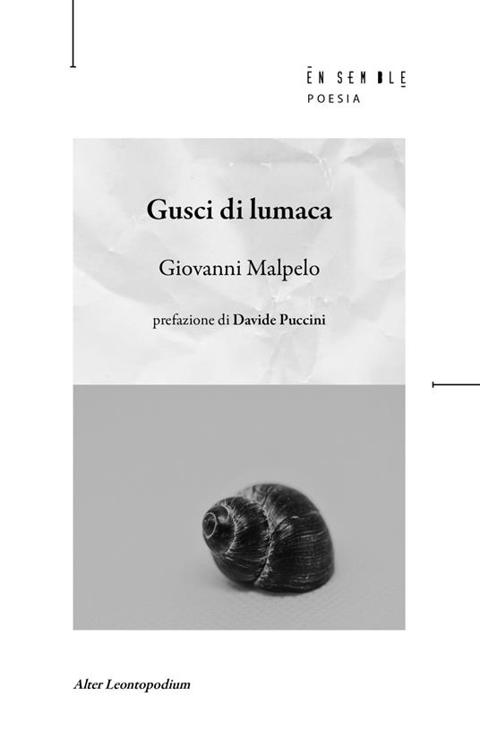 Gusci di lumaca - Giovanni Malpelo - copertina